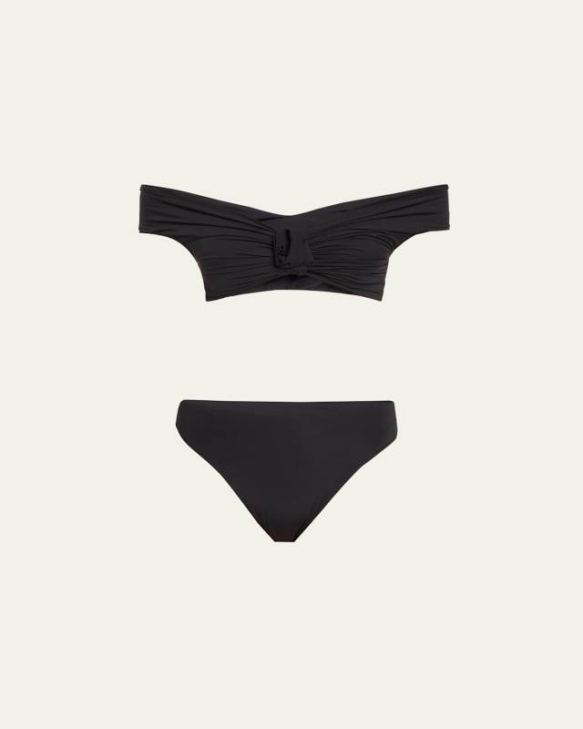 Sauco Off-Shoulder Two-Piece Swimsuit